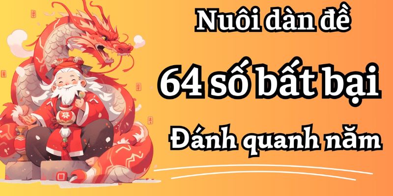 Dàn Đề 64 Số: Cách “Trúng Đậm” Không Phải Ai Cũng Biết 1 Jun88king Com - Trang Chủ Jun88.com #1 Việt Nam Bí quyết sử dụng dàn đề 64 số để gia tăng tỷ lệ thắng