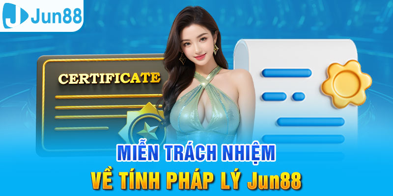 Miễn Trách Nhiệm Jun88 – Nguyên Tắc Quan Trọng Cần Nhớ 1 Jun88king Com - Trang Chủ Jun88.com #1 Việt Nam Các giấy phép hoạt động của Jun88 được cấp bởi tổ chức lớn