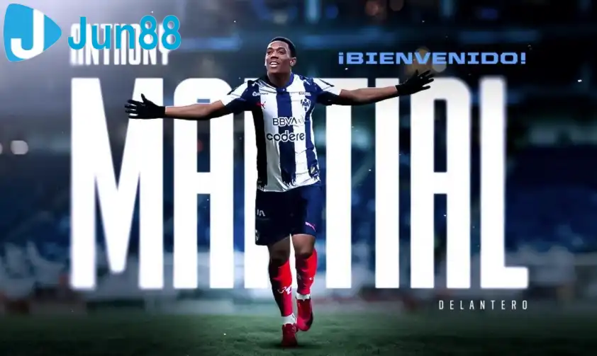 Anthony Martial chính thức gia nhập Monterrey với mức phí 4,5 triệu USD Anthony Martial chính thức gia nhập Monterrey với mức phí 4,5 triệu USD