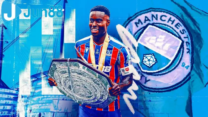 Man City sẵn sàng cạnh tranh mua trung vệ Marc Guehi. (Ảnh: Goal) Man City sẵn sàng cạnh tranh mua trung vệ Marc Guehi. (Ảnh: Goal)